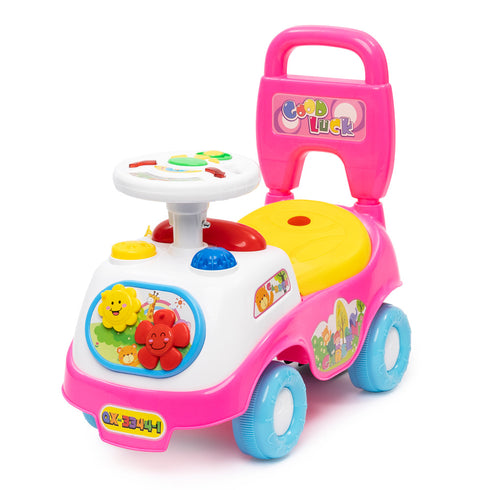 Baby Ride on Car Walker - Pink